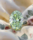 10 Ct Oval Cut Natural Green Color Diamond D Grade Vvs1 Certified Stone