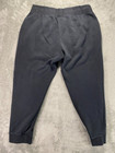 Nike Joggers Unisex Kids Medium  Black Fleece Sweatpants Drawstrings Athleisure