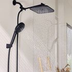 Jomoo Filtered High Pressure Shower Head Combo 10 Spray 11 6  Rainfall