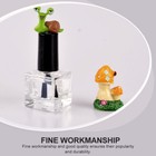20pcs Glass Small Nail Polish Empty Bottle Nail Polish Storage Tool