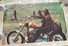 Vintage Poster-easy Rider- Dennis Hopper-1969-hole In The Wall Dist 