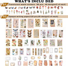 200pcs Vintage Junk Journal Supplies Scrapbook Supplies Scrapbooking Paper New