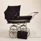 Silver Cross Pram carriage--single Seat Stroller W  Matching Bag