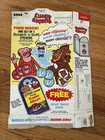 1985 General Mills Frankenberry Cereal Box - Scratch And Sniff Stickers