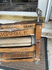 Antique Anchor Brand Bicycle Clothes Wringer