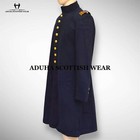 New Navy Blue Wool Union Civil War Infantry Frock Coat federal Officer s Uniform