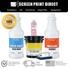 Chemistry Kit For Screen Printing - Removers  Ink Degradent  Hand Cleaner 