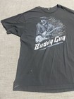 Vintage Live Heavy Love Buddy Guy Shirt Short Sleeve Black Unisex Xtra Large