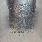 Rustic Champagne Ice Bucket Wine Cooler Thick Cast Aluminum New
