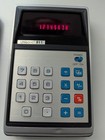 Vintage Unisonic 811 Working Calculator  Box  Leather Case  Manual