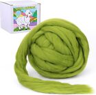 Wool Roving 14 1oz Needle Felting Chunky Yarn Fiber Top For Hand Spinning 400g