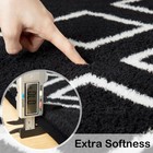 Soft Runner Rug  2x6ft Moroccan Non-slip Carpet For Bedroom  Geometric Small    