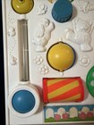 Vintage 1988 Fisher Price Activity Center Baby Toddler Crib Busy Board Toy