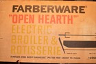 Vintage Farberware Open Hearth Broiler   Rotisserie 455a - New In Box