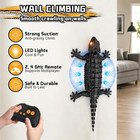 Rc Wall Climbing Gecko  Rechargeable Remote Control Robot For Kids   360   Rotati