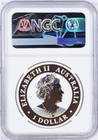 2022 Berlin Show Virtual Wmf Australia Kookaburra Silver Ngc Ms70 1oz  1 Coin Er