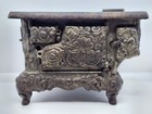 Antique Eagle Cast Iron American Wood Stove Salesman Sample Vintage 4 Burner