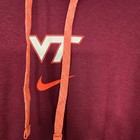 Virginia Tech Hokies Men s Nike Pullover Hoodie Maroon Orange Size Xl Nwt