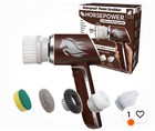 Horsepower Handheld Cordless Rechargeable Spinning Power Scrubber As Seen On Tv 