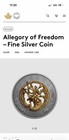 2024 Canada Gilt Silver  50 Allegory Of Freedom Ngc Ms-70 