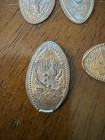 Vintage Elongated Cents Pressed Penny Souvenir Coin     Random Places  Set Of 6
