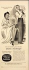 1942 Bauer   Black Elastic Stockings Relief From Varicose Veins Vintage Print Ad