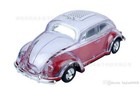  Volkswagen Beetle Red Speaker  Bt Indoor outdoor Portable Usb Port aux Input