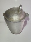 Vintage Century Silver Seal Hammered Aluminum Pot Heart Lid 