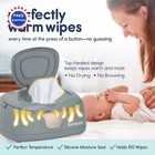 Warmer Wipe And Dispenser 1 Count Gray Baby Hiccapop Wipes Babies Diaper Light