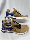 Nike Shox Gravity Shoes Mens Size 8 5 Metallic Gold Red Blue 2017