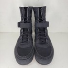 Reebok Boxing Shoes Men s Sz 9 High Top Mayweather Boxing Boots Black New W box