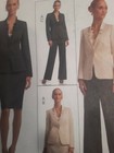 Mccall s M5597 5597 Jacket Skirt Pants Sewing Pattern Ladies 8 10 12 14 Suit