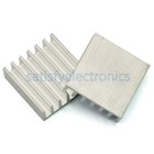 5 Pcs New 20 20 6mm High Quality Aluminum Heat Sink For Led Power Memory Chip