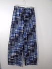 Boxercraft Flannel Pajama Pants Adult Unisex Navy Blue White Size M New