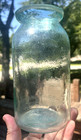 Nice Aqua Wax Sealer Fruit Jar Ky  G w   kentucky Glass Works  1870 s Era L  k