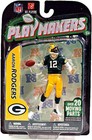 Nfl Green Bay Packers Mcfarlane 2012 Playmakers Series 3 Aaron Rodgers Action Fi