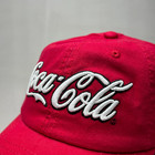 Coca-cola Las Vegas Script Stretch Baseball Cap Youth Red 23645  new 