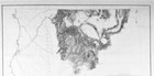 1855 Original Map  from San Francisco Bay northern California   Linen-backed