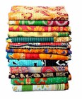 Indian Vintage Kantha Quilt Blanket Bedspreads Reversible Wholesale Lot 1 Pc
