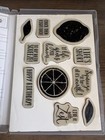 Stampin Up Cling Mount Stamp Set   Lemon Zest