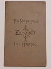Metropolis Explained   Illustrated New York City 1871 W Hand-colored Map 17 X 27