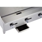 Patriot Pt-g36-m 90 000 Btu Commercial Manual Control Gas Griddle Flat Top 36 w