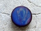 Vintage Marbled Blue Purple Amber  Bakelite Catalin Bakelite Rod 356gr
