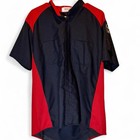 Red Kap Mechanic Technician Uniform Mens Work Shirts Automotive Dealership 