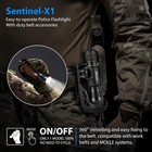 Tactical Flashlights High Lumens-1200 Lm Police Flashlight With Holster For D   