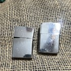 Zippo Lot Of 2 Animal Theme Lighters W  Deer   Bison Artwork Set