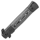 9  Micarta Spring Assisted Folding Stiletto Blade Pocket Knife