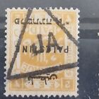 Unique Collection Triangle Cancellations Used In The British Mandate Palestine