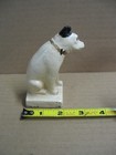 Victor Phonograph Talking Machine Nipper Dog Chalkware Plaster 4 Inch Statue