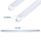 10 25pc 4ft G13 T8 22w 3000k 4000k 6500k Led Tube Light 2 Sided Power Milky Lens